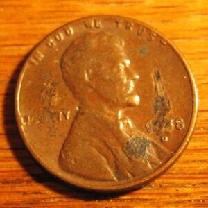 1938 D WHEAT PENNY